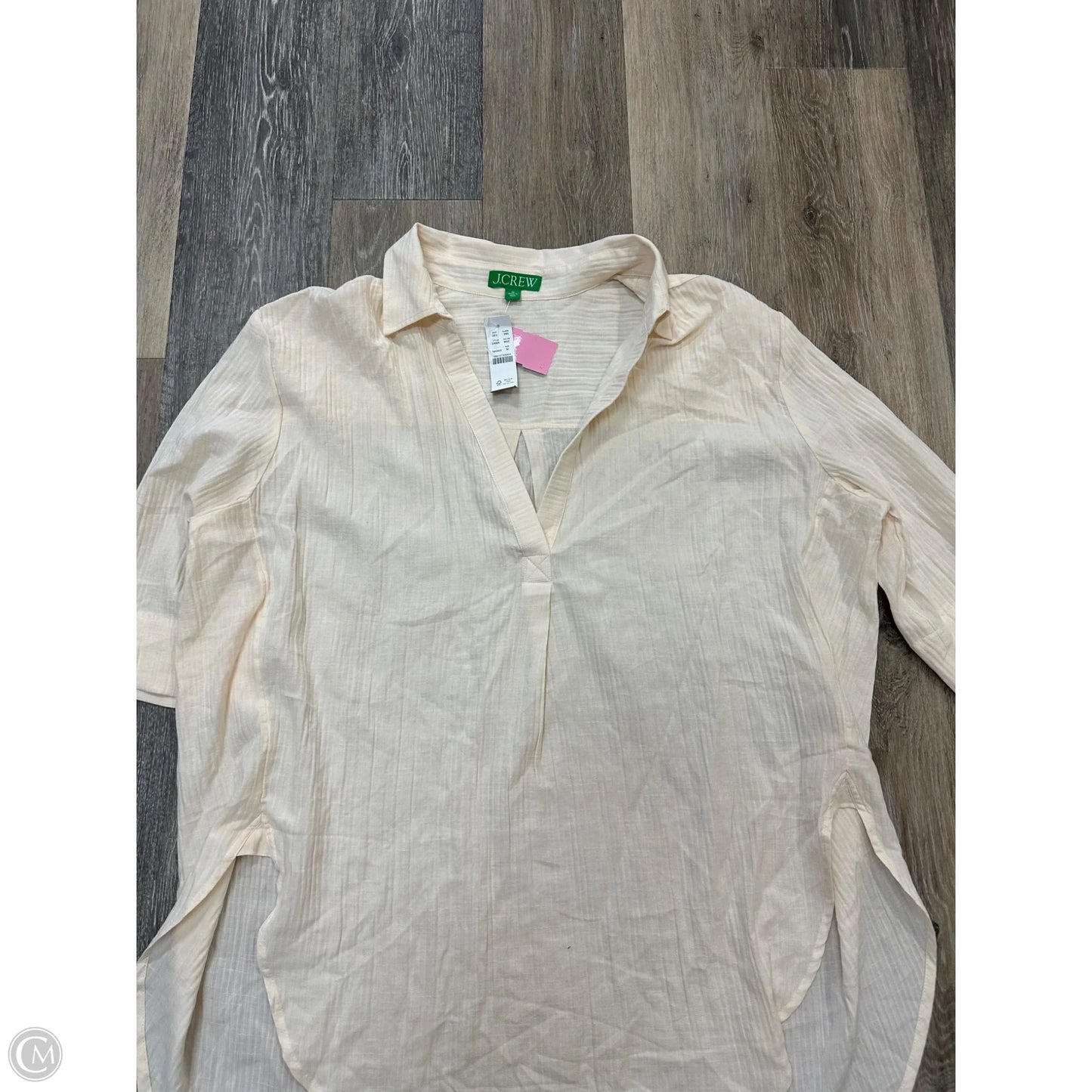 Swimwear Cover-up By J. Crew In Cream, Size: M