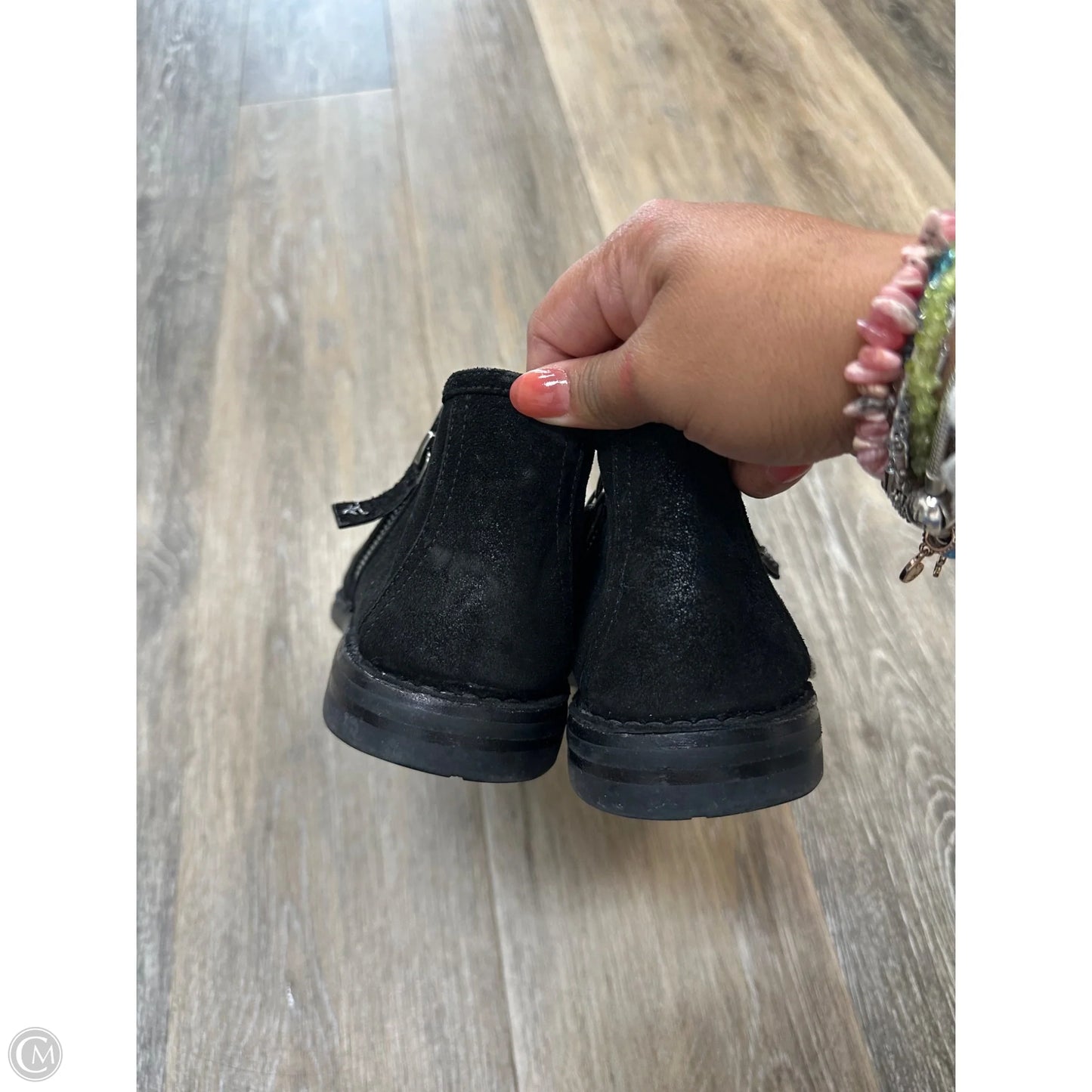 Boots Ankle Flats By Trask In Black, Size: 8.5