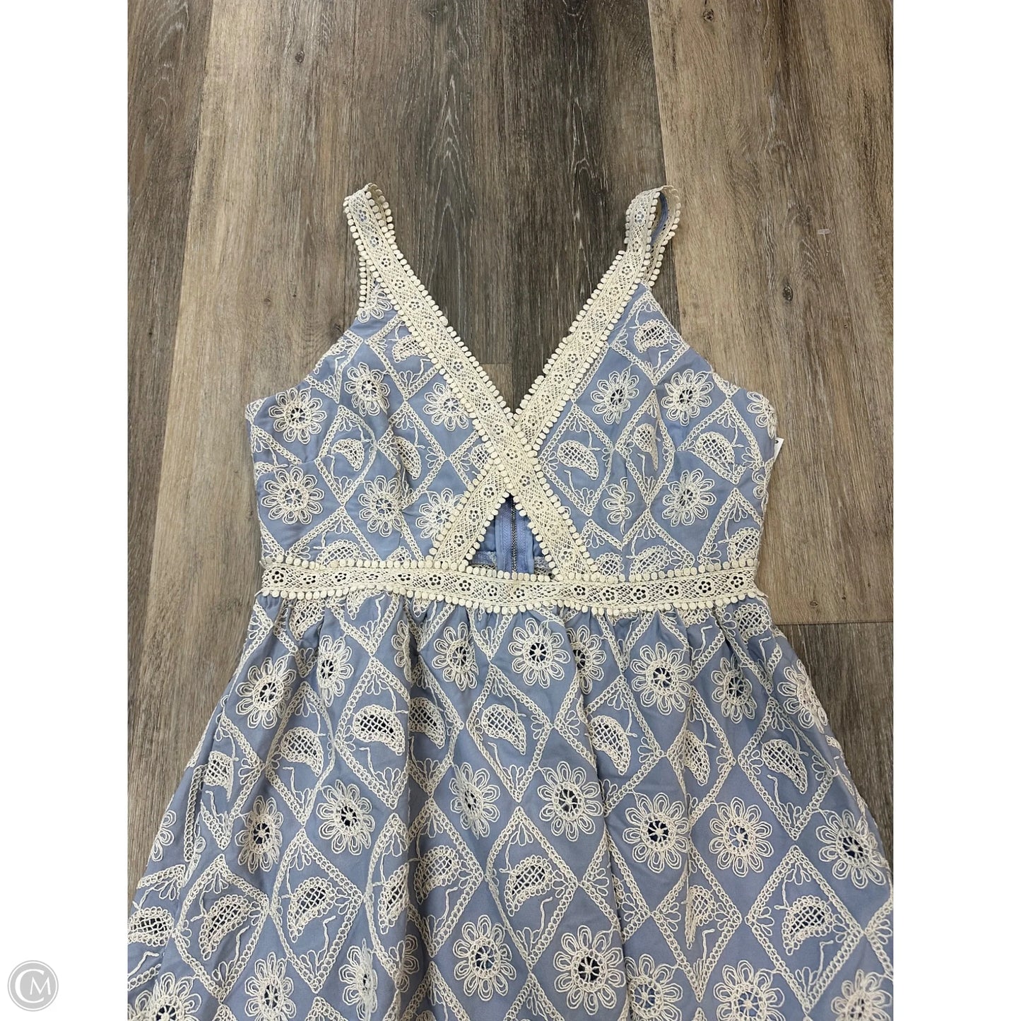Dress Casual Maxi By Just Me In Blue, Size: L