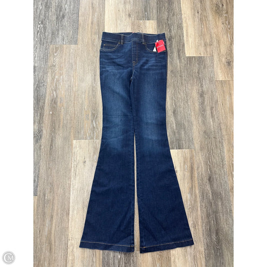Jeans Flared By Spanx In Blue Denim, Size: S