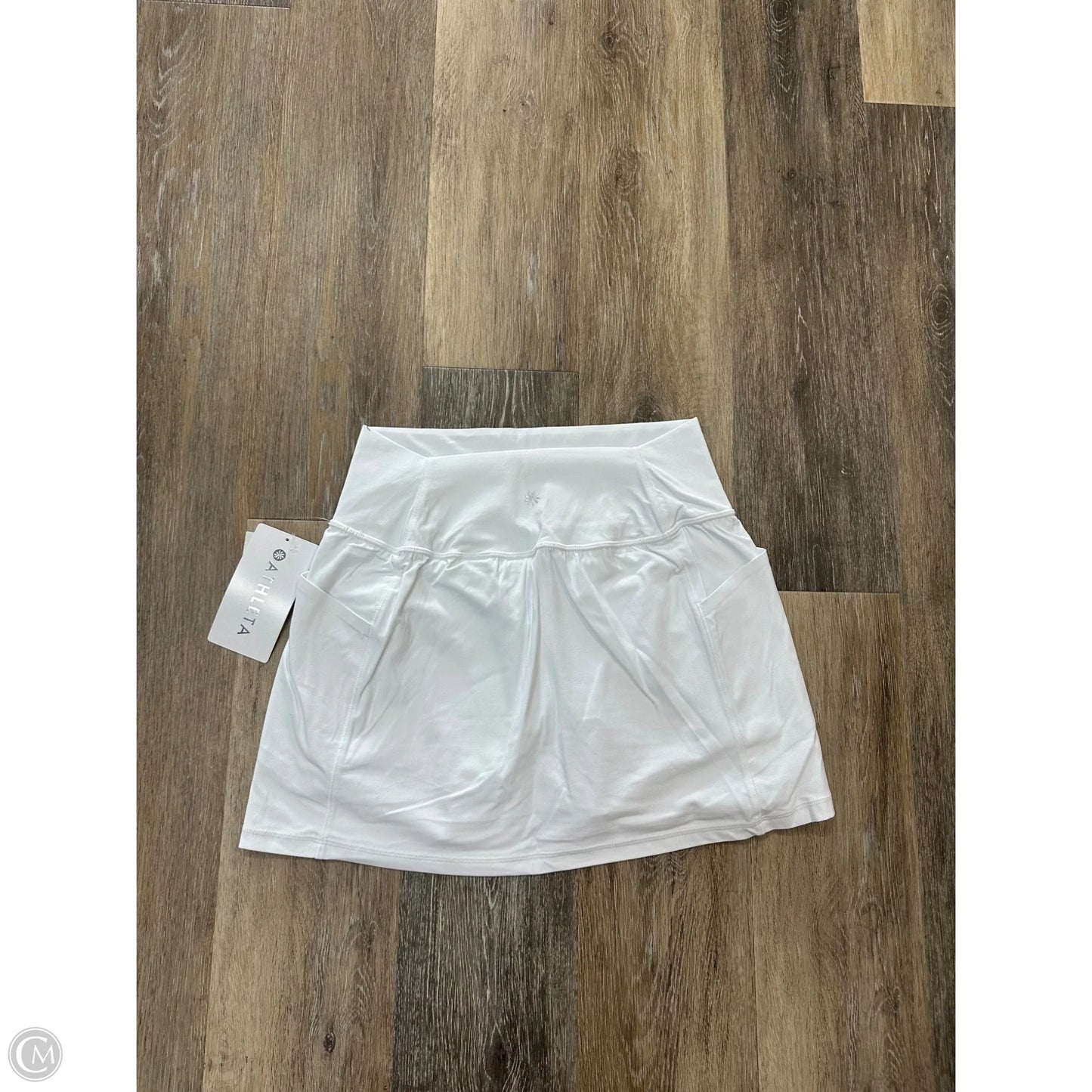 Athletic Skort By Athleta In White, Size: S
