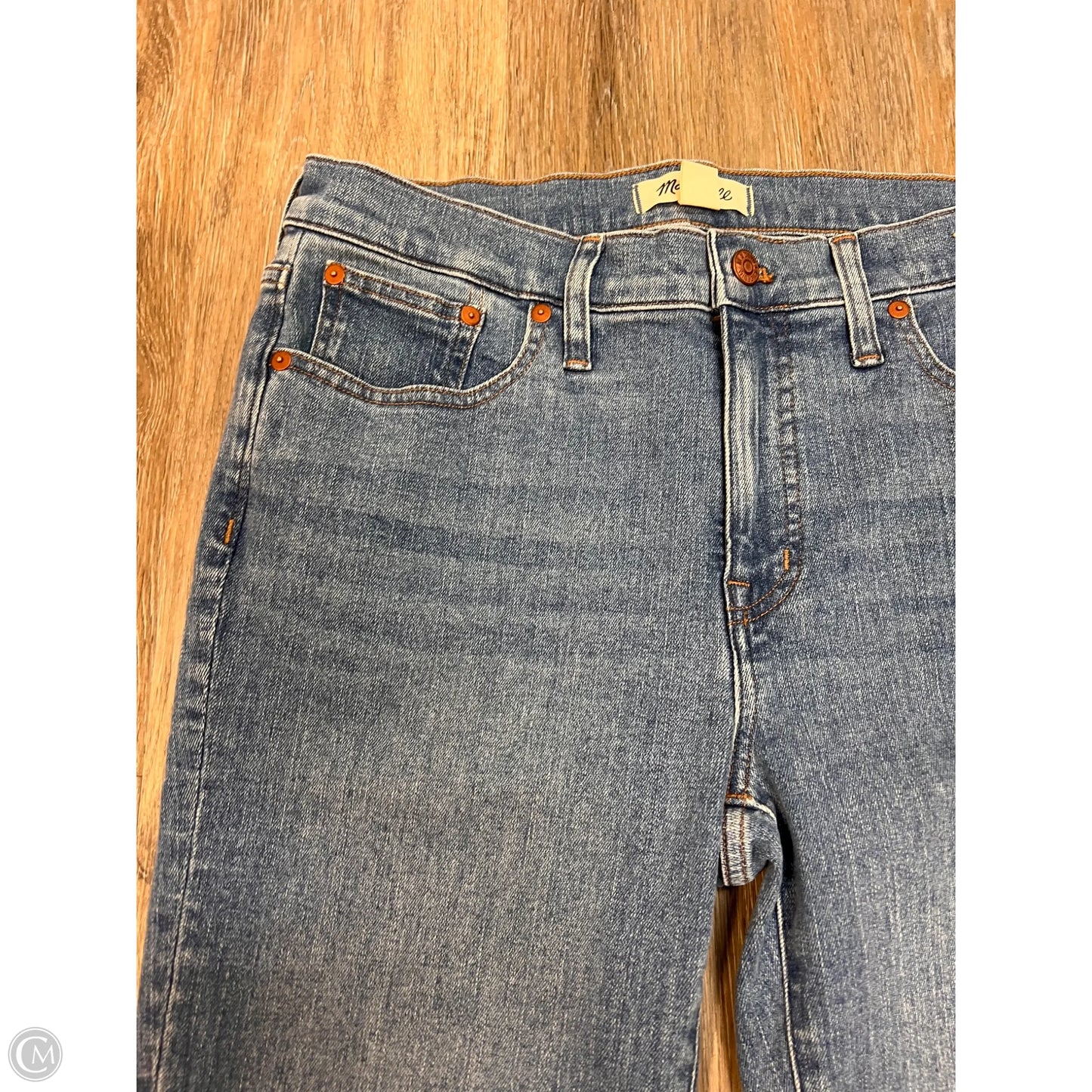 Jeans Straight By Madewell In Blue Denim, Size: 8/29