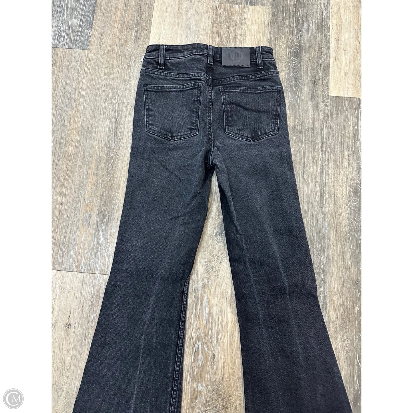 Jeans Boot Cut By Maje In Black Denim, Size: 4