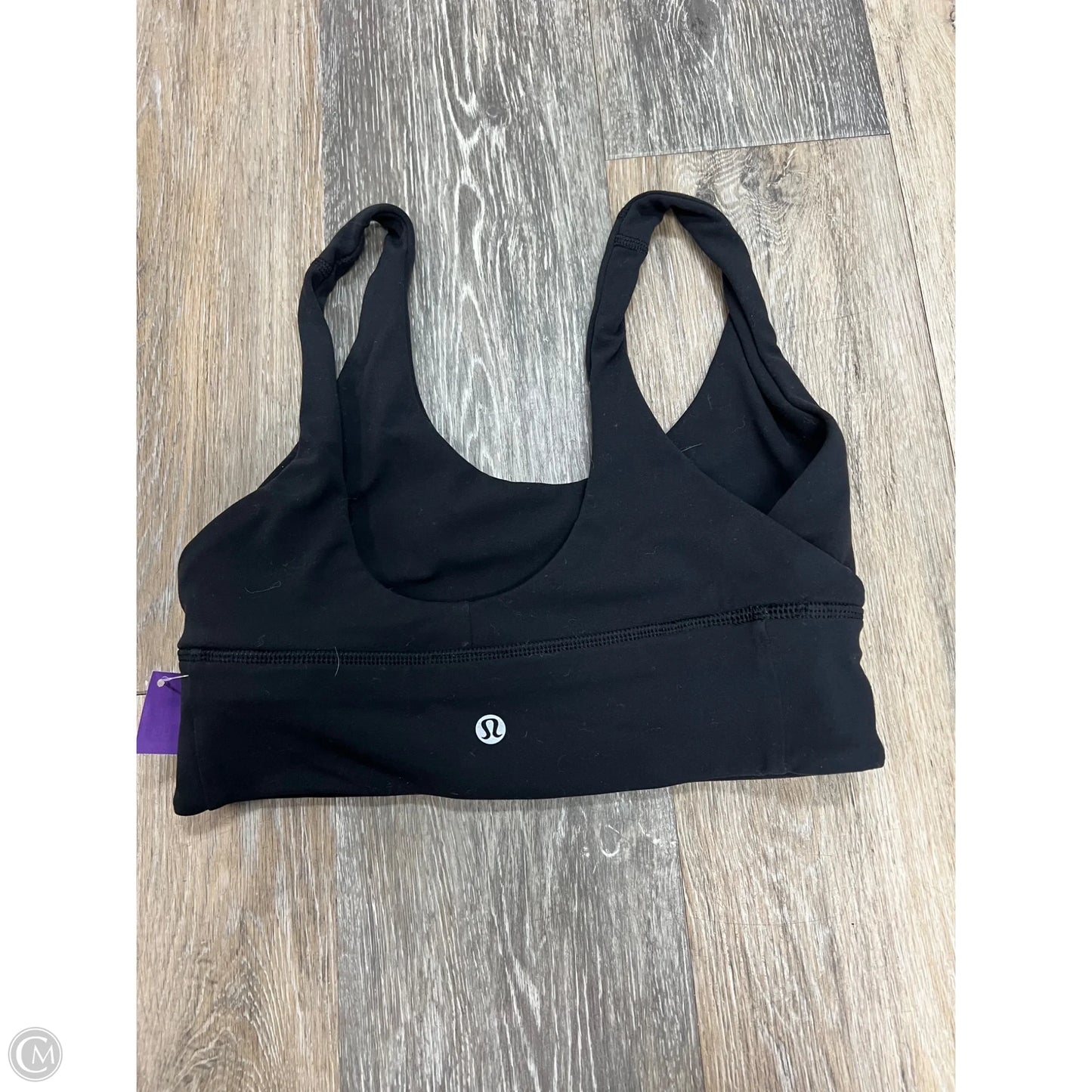 Athletic Bra By Lululemon In Black, Size: 6