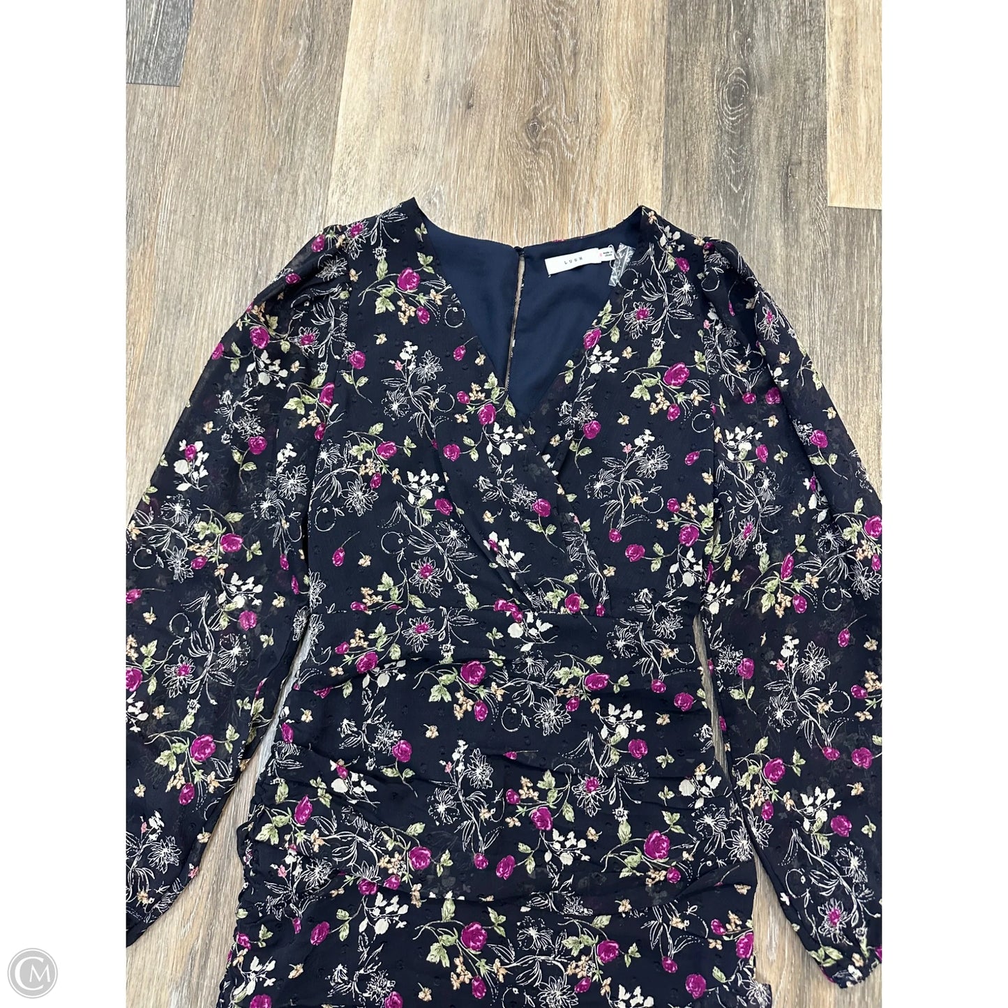 Dress Casual Short By Lush In Floral Print, Size: S