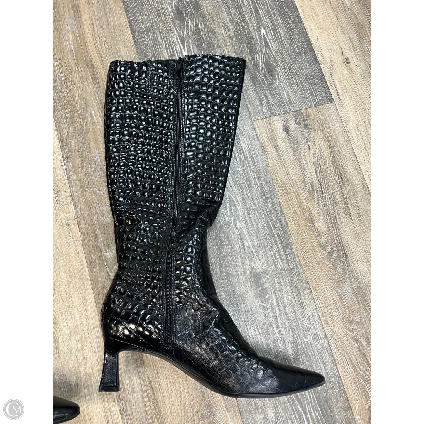 Boots Knee Heels By Naturalizer In Black, Size: 10