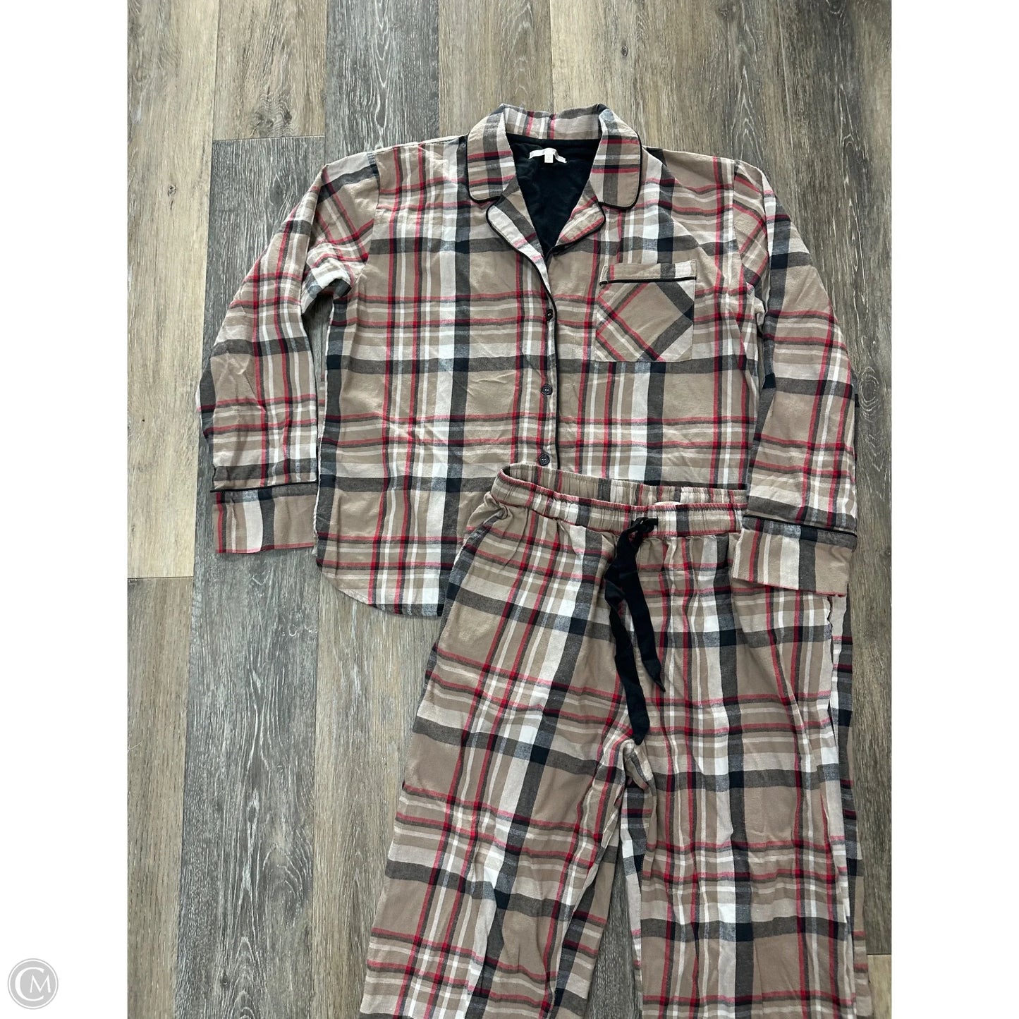 Pajamas By Z Supply In Plaid Pattern, Size: L