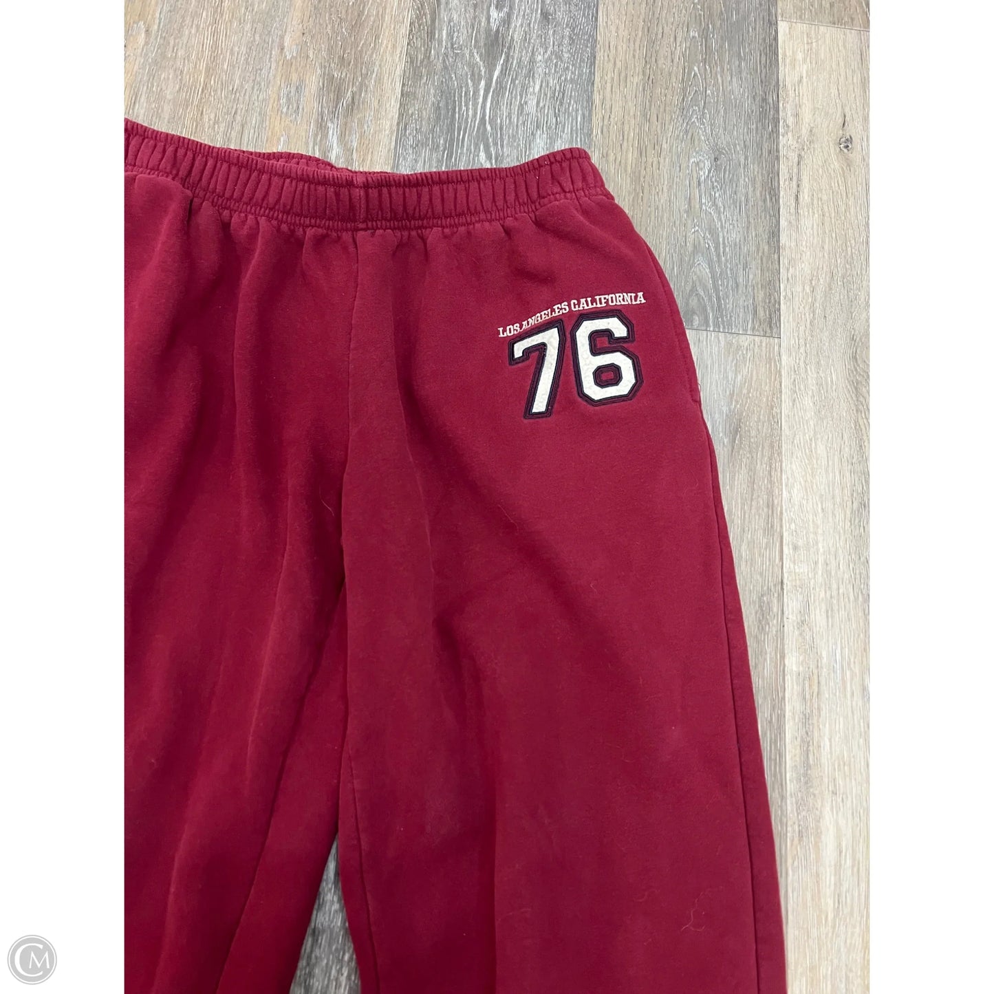 Athletic Pants By Edikted In Red, Size: M