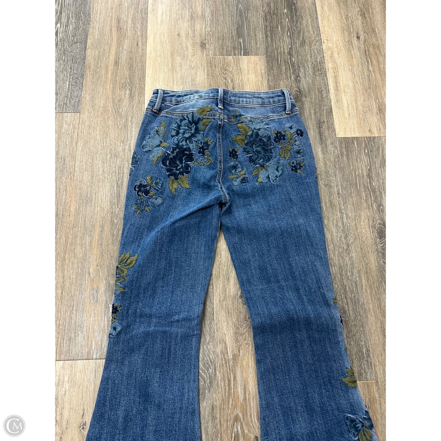 Jeans Flared By Driftwood In Blue Denim, Size: 0