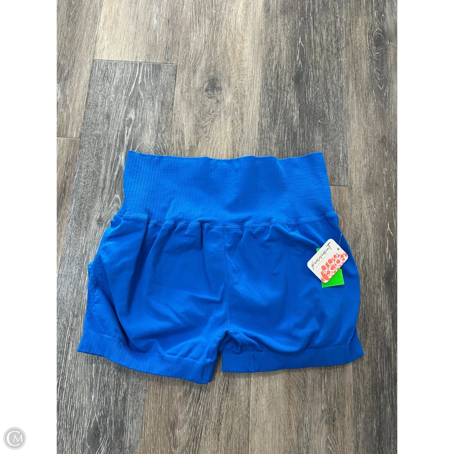 Athletic Shorts By Free People In Blue, Size: Xl