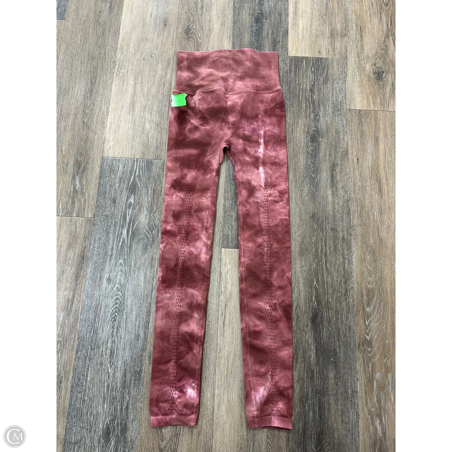 Athletic Leggings By Free People In Tie Dye Print, Size: Xs