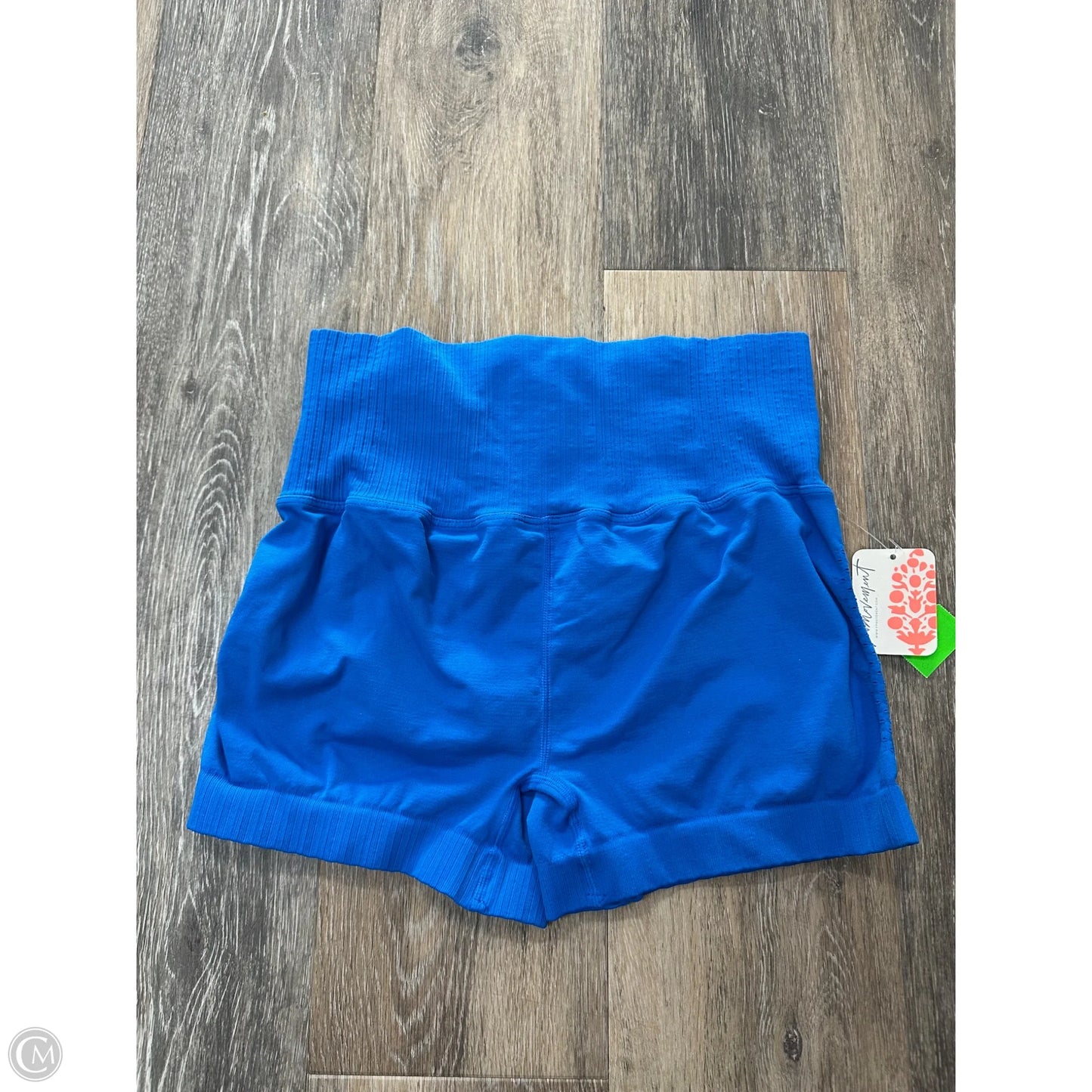 Athletic Shorts By Free People In Blue, Size: Xl