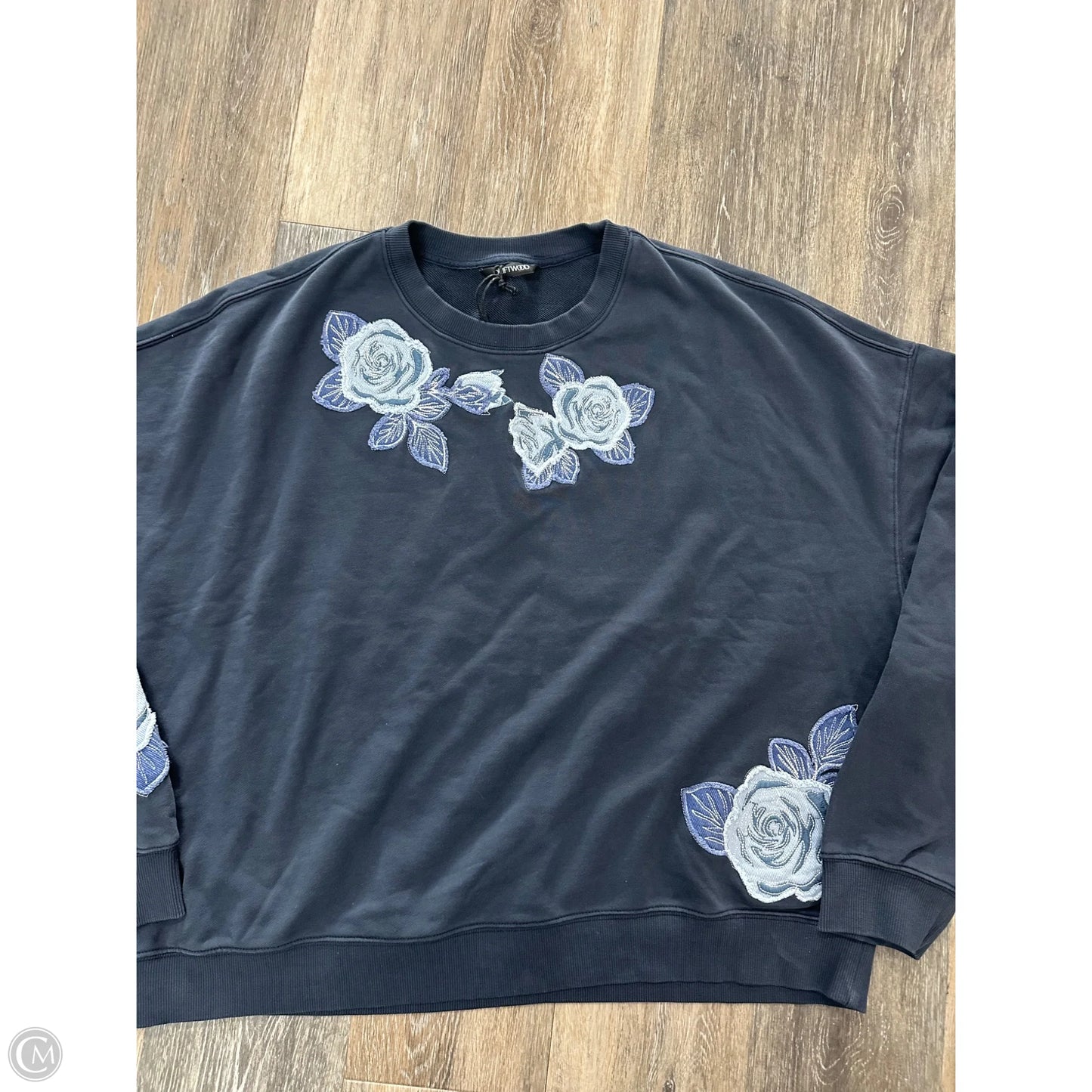 Top Long Sleeve By Driftwood In Blue, Size: Xl