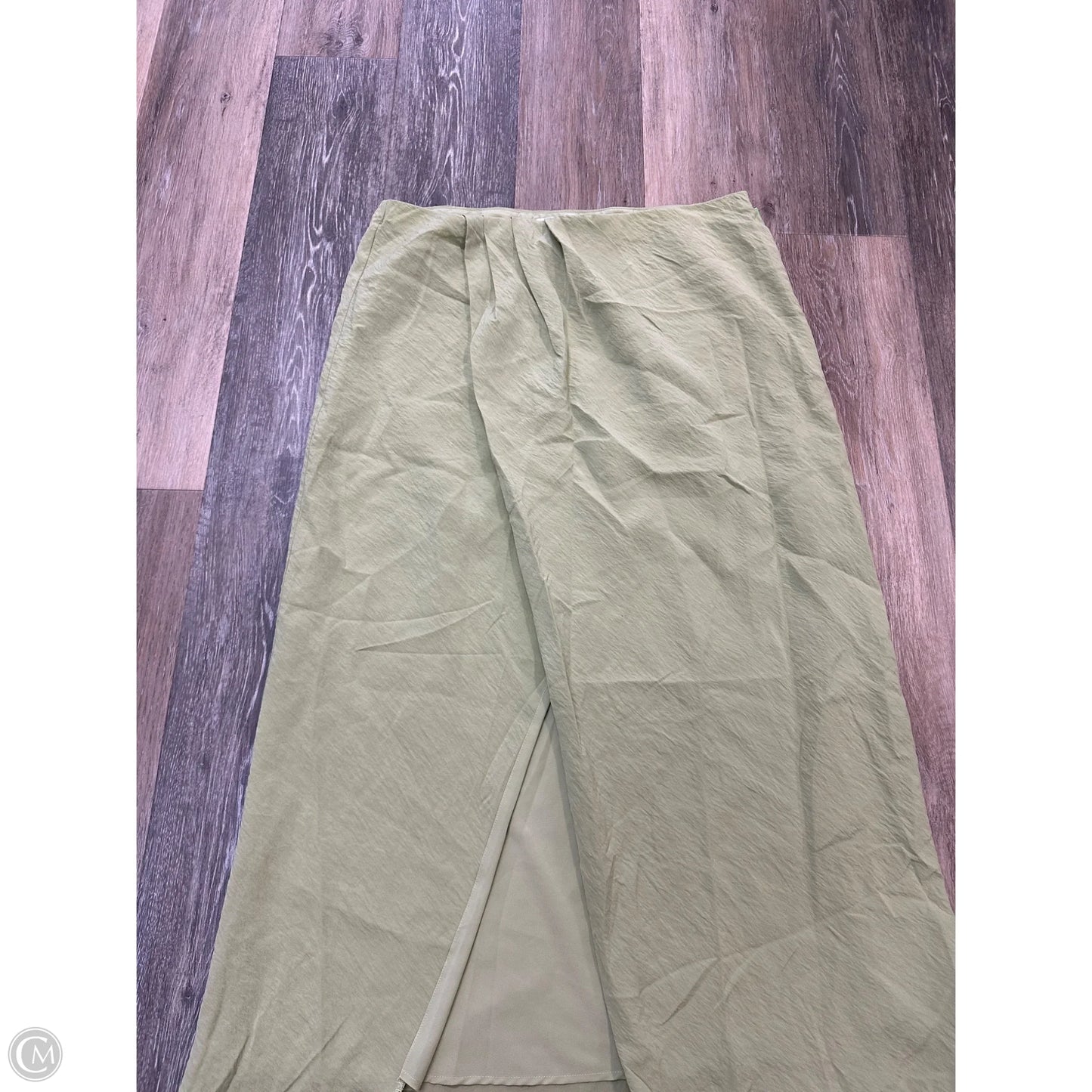Skirt Maxi By Abercrombie And Fitch In Green, Size: L