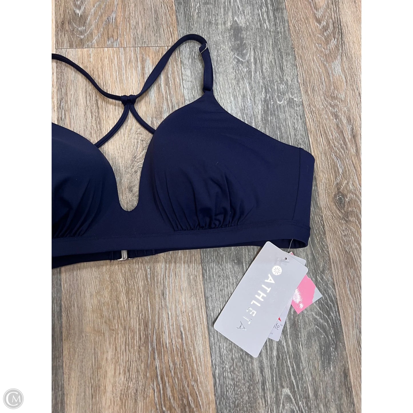 Swimsuit Top By Athleta In Navy, Size: Xl