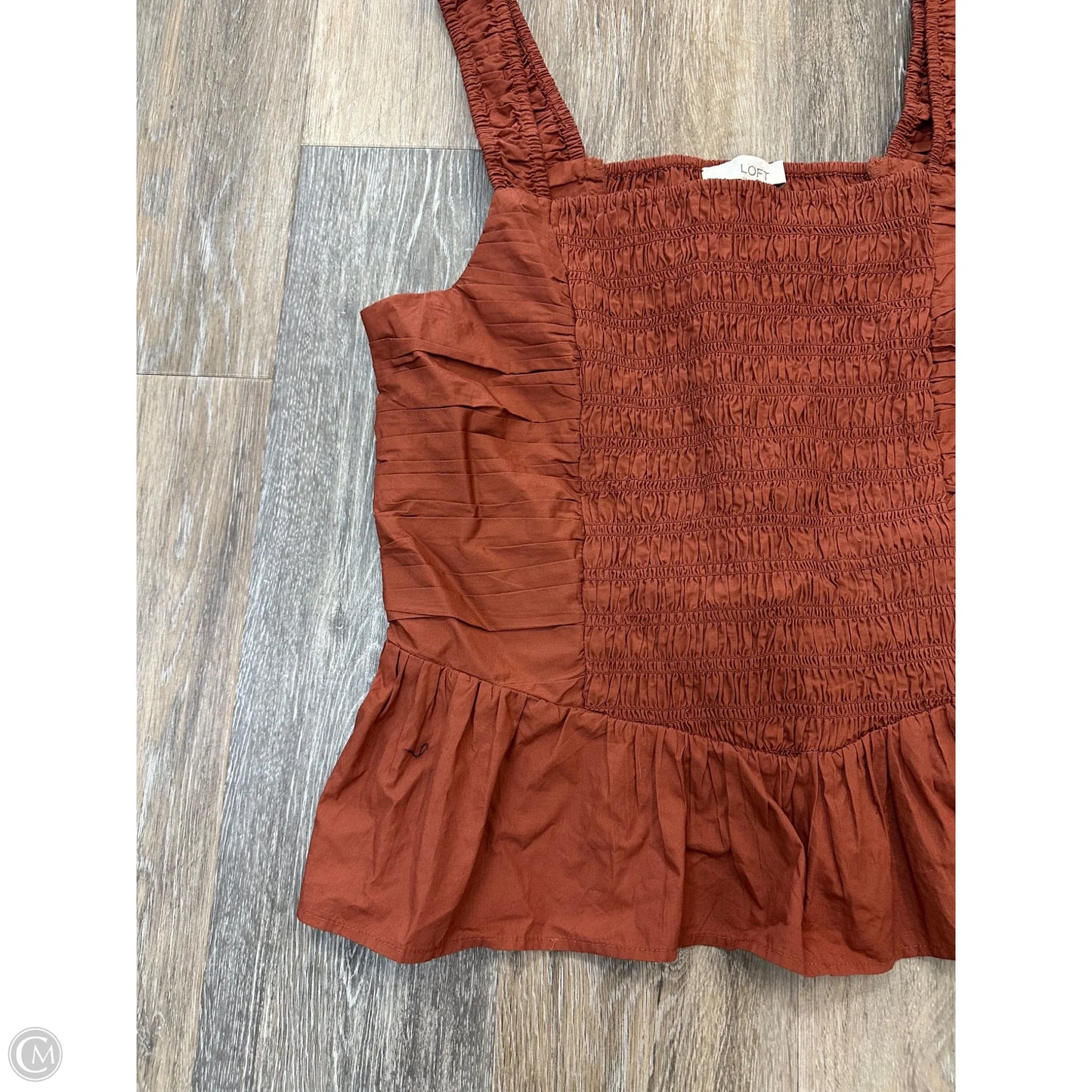 Tank Top By Loft In Orange, Size: 14