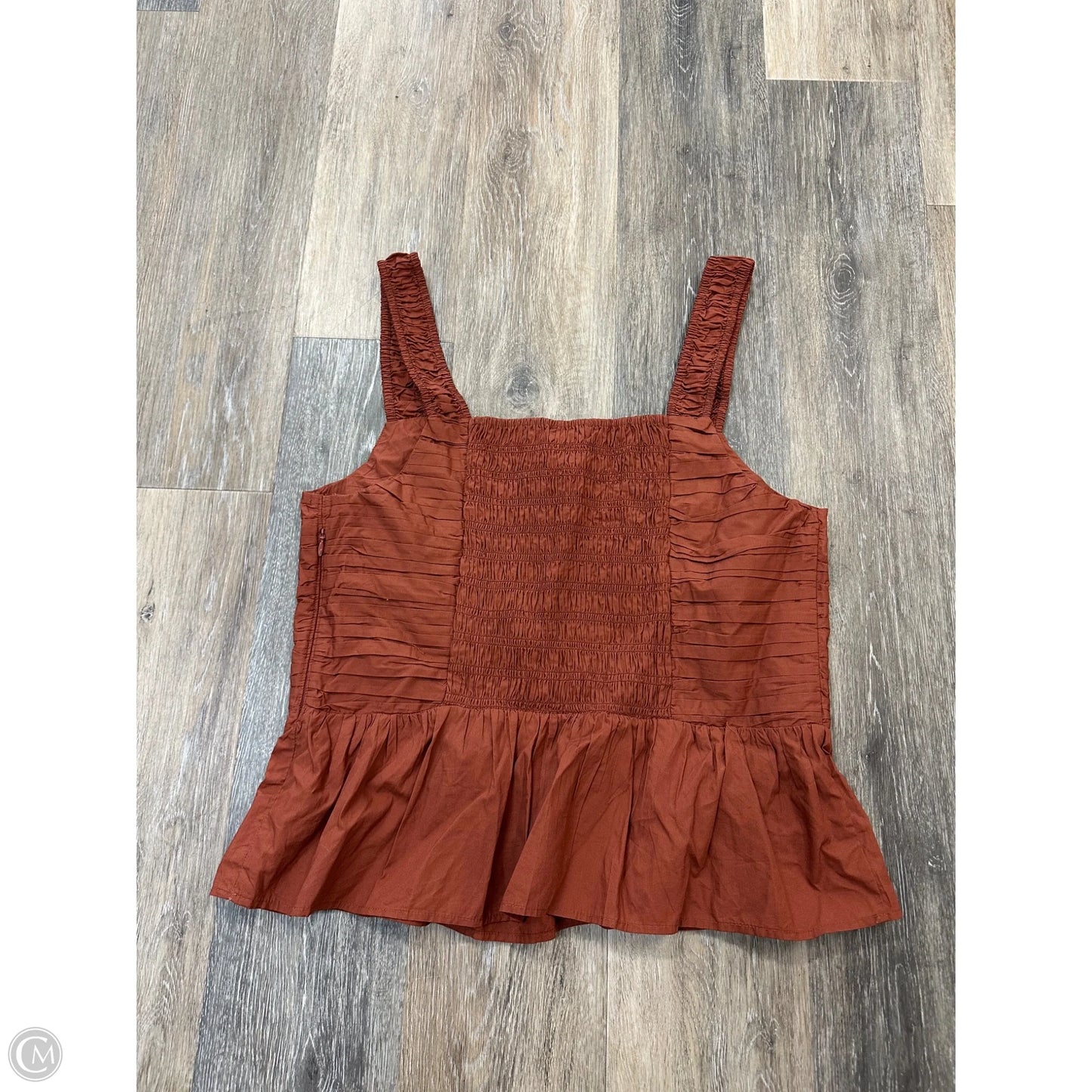 Tank Top By Loft In Orange, Size: 14