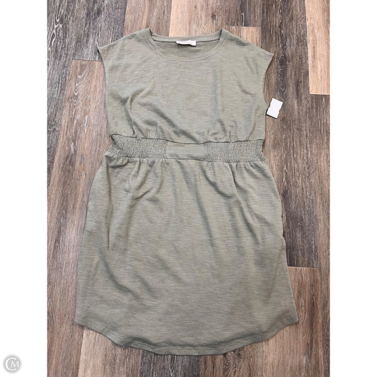 Dress Casual Short By Leela & Lavender In Green, Size: Xl