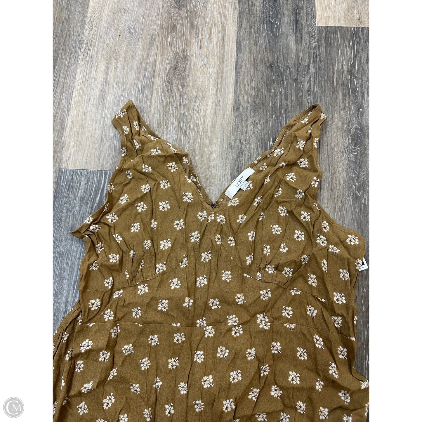 Tank Top By Loft In Floral Print, Size: Xl