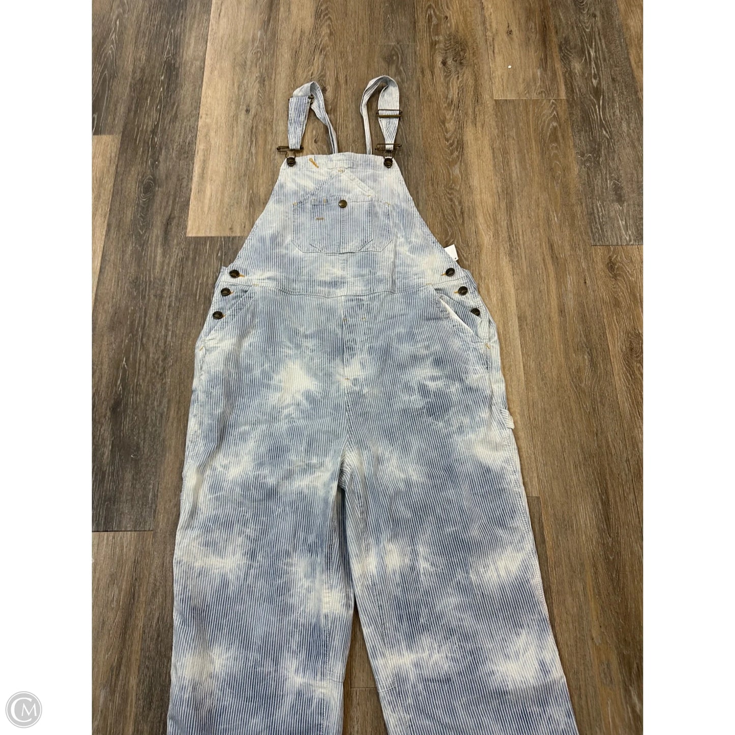 Overalls By Faherty In Striped Pattern, Size: L