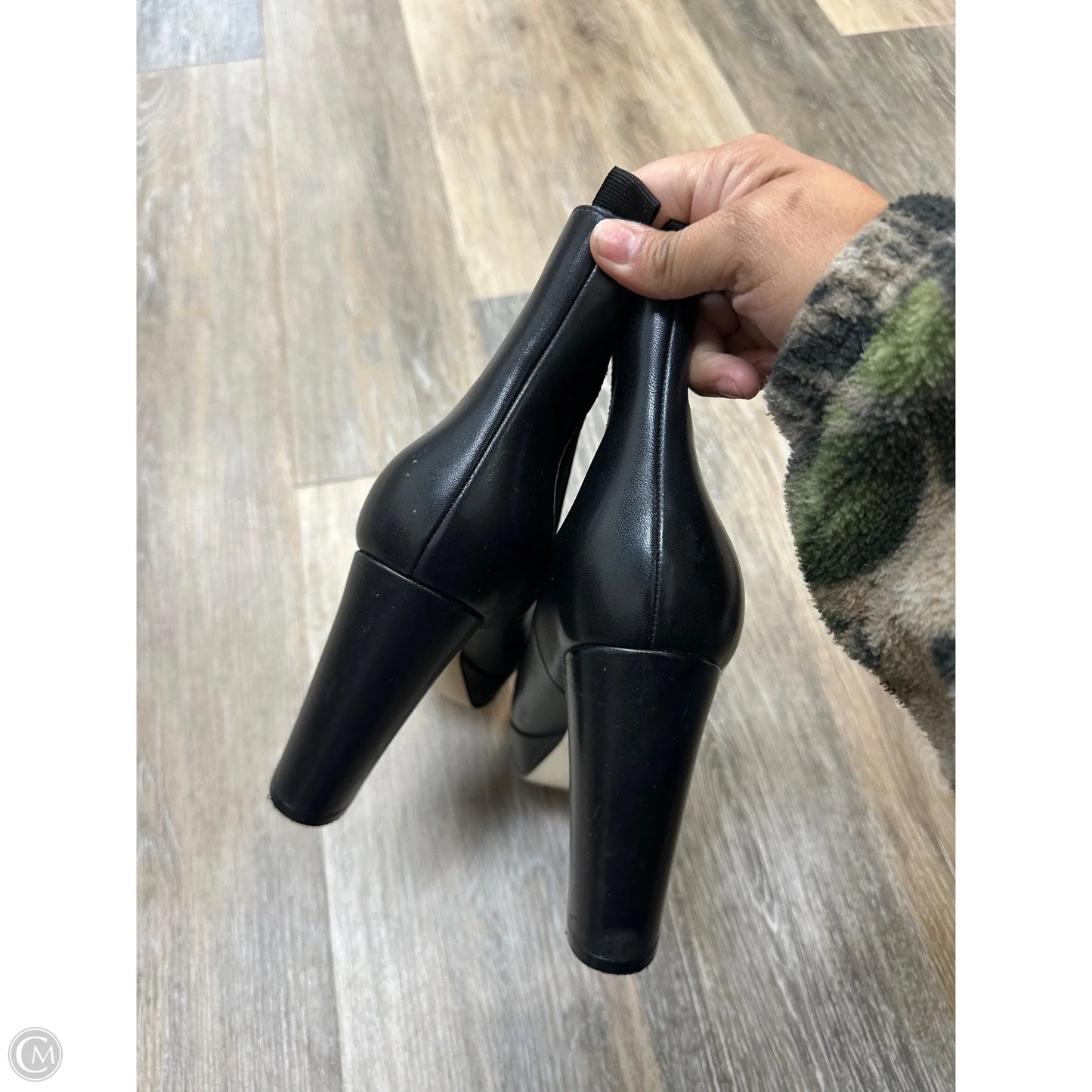 Boots Ankle Heels By Cole-haan In Black, Size: 9