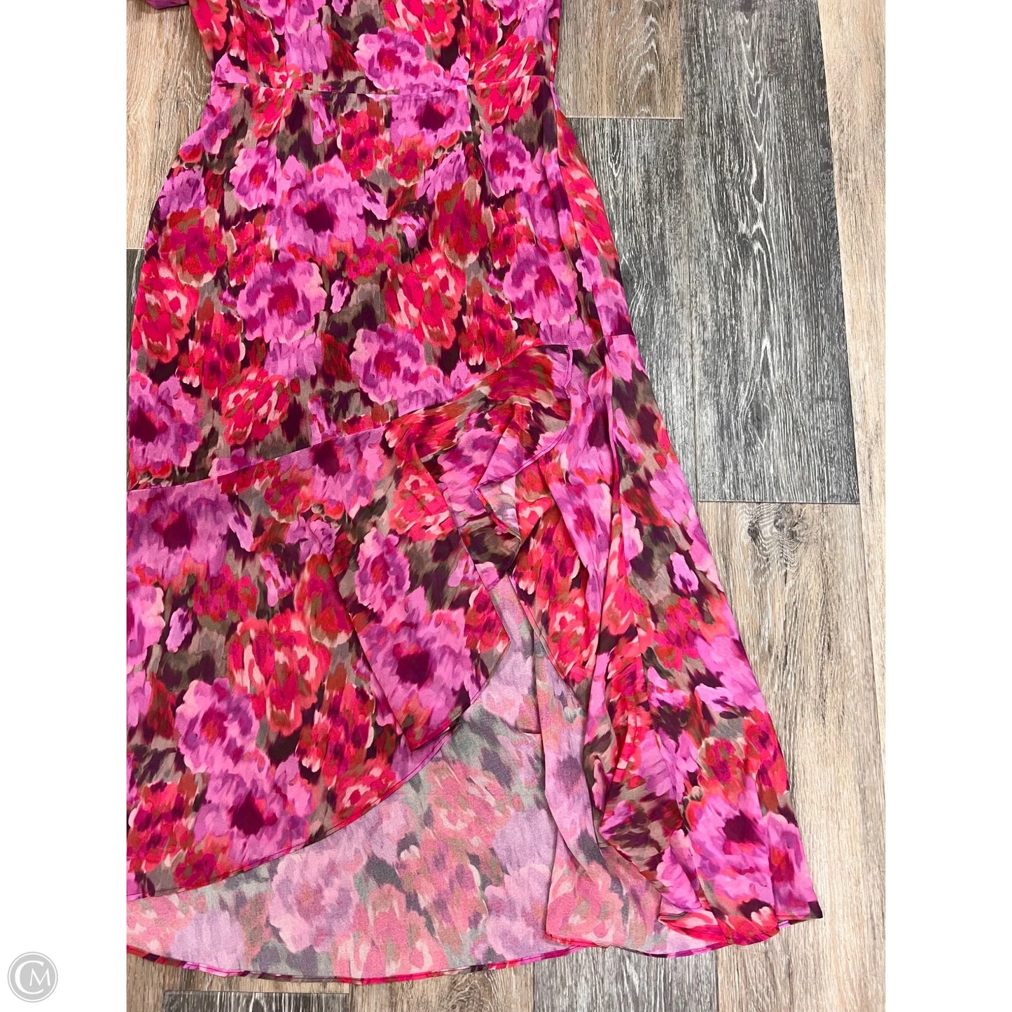 Dress Party Midi By Showpo In Floral Print, Size: 6