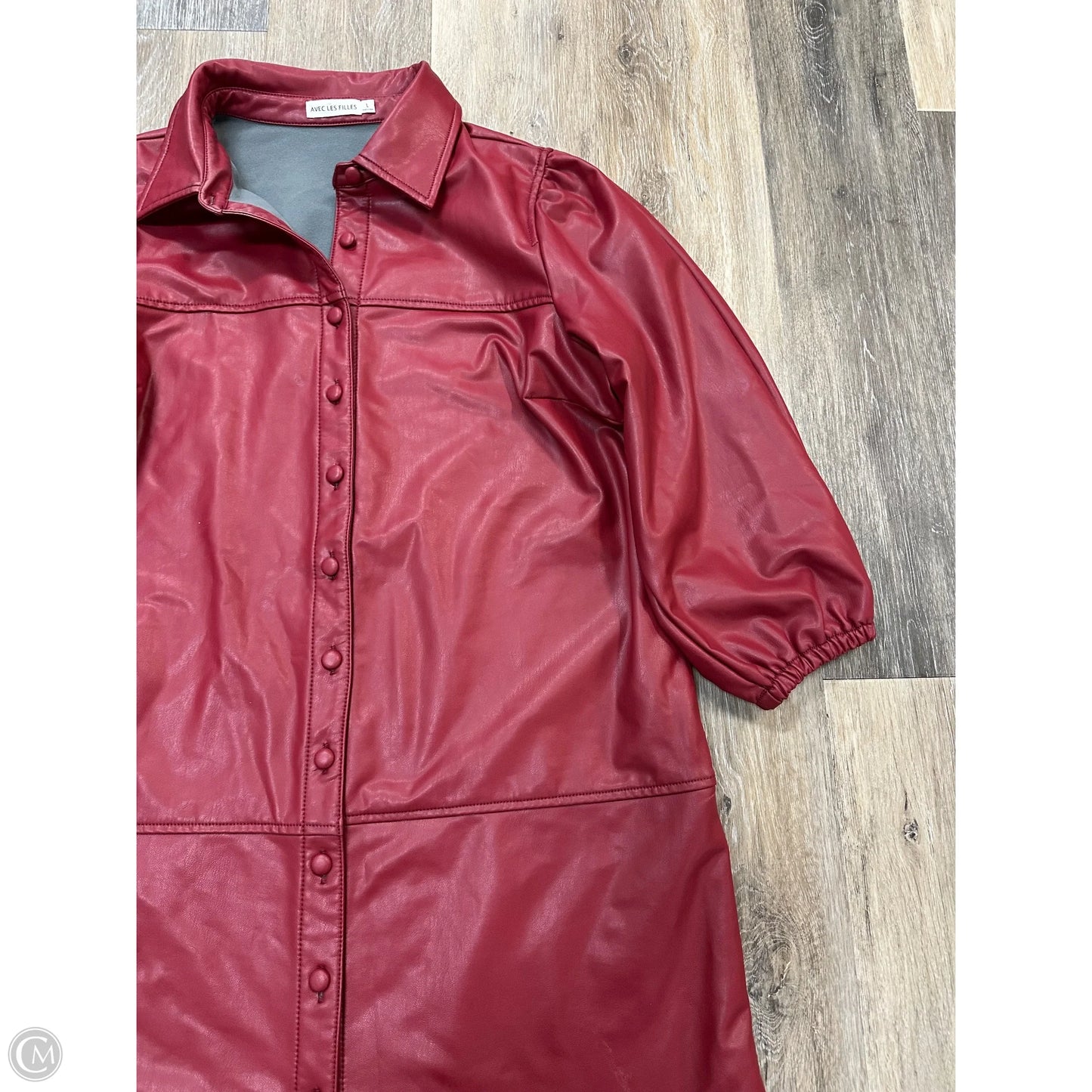 Dress Casual Short By Avec Les Filles In Red, Size: L