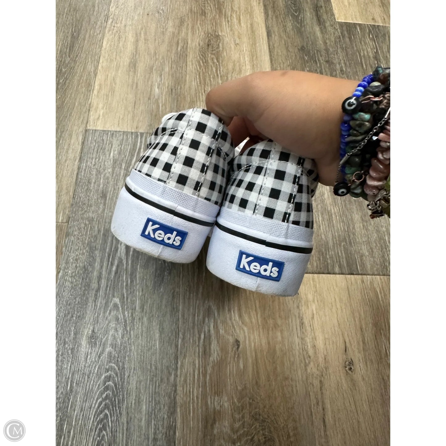 Shoes Athletic By Keds In Checkered Pattern, Size: 8.5