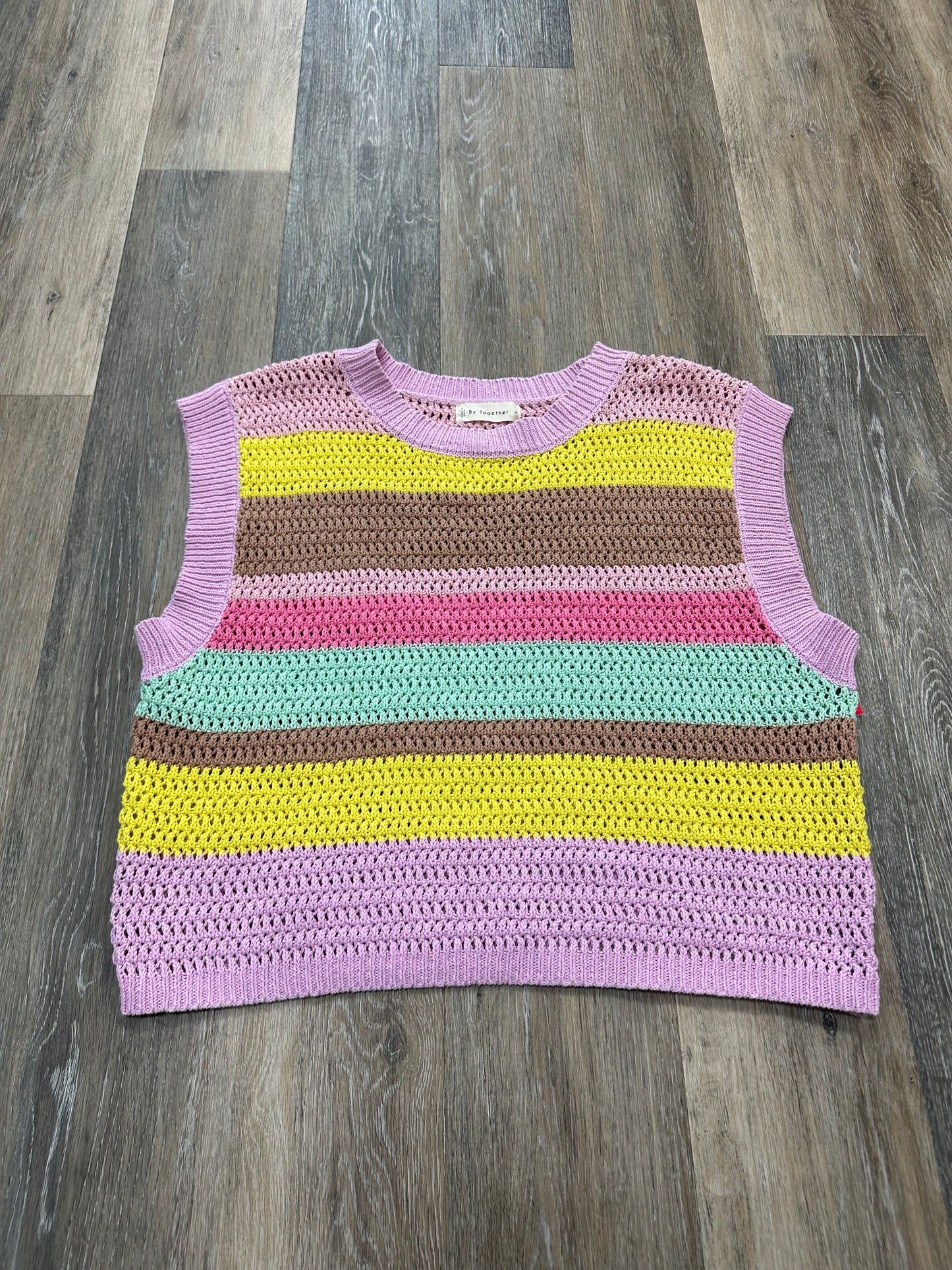 Sweater Short Sleeve By By Together Size: M