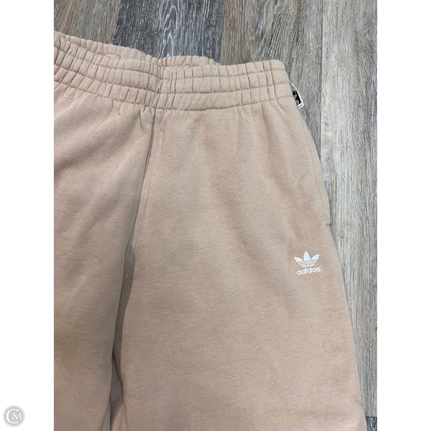 Athletic Pants By Adidas In Tan, Size: M