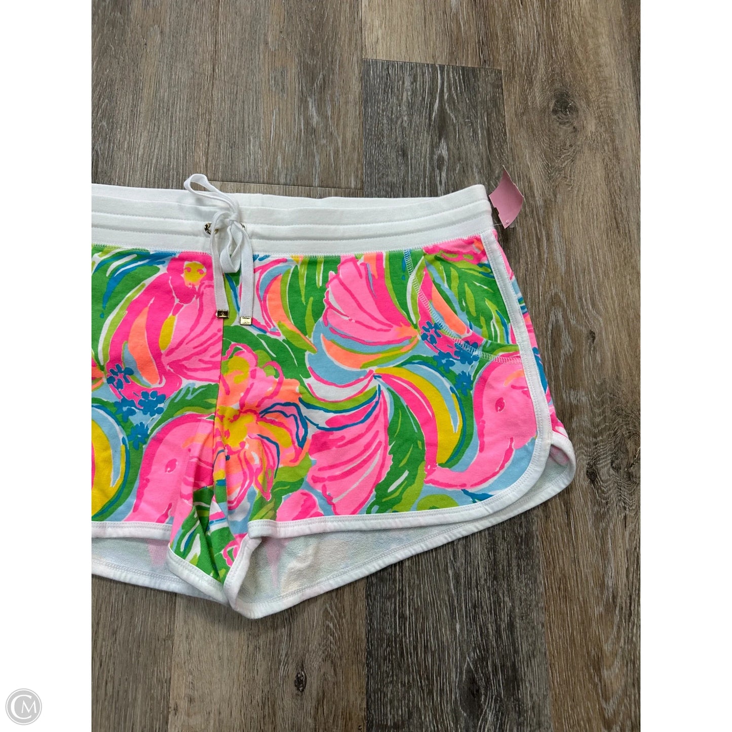 Shorts Designer By Lilly Pulitzer In Floral Print, Size: Xl