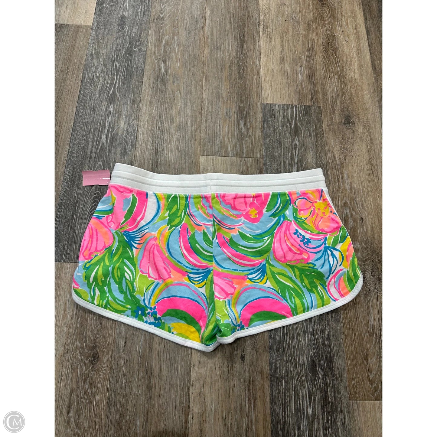 Shorts Designer By Lilly Pulitzer In Floral Print, Size: Xl