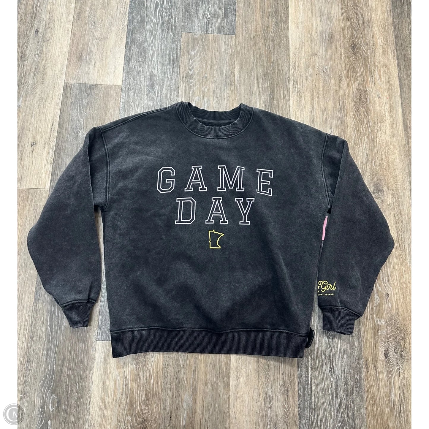 Sweatshirt Crewneck By Fangirl In Black, Size: S