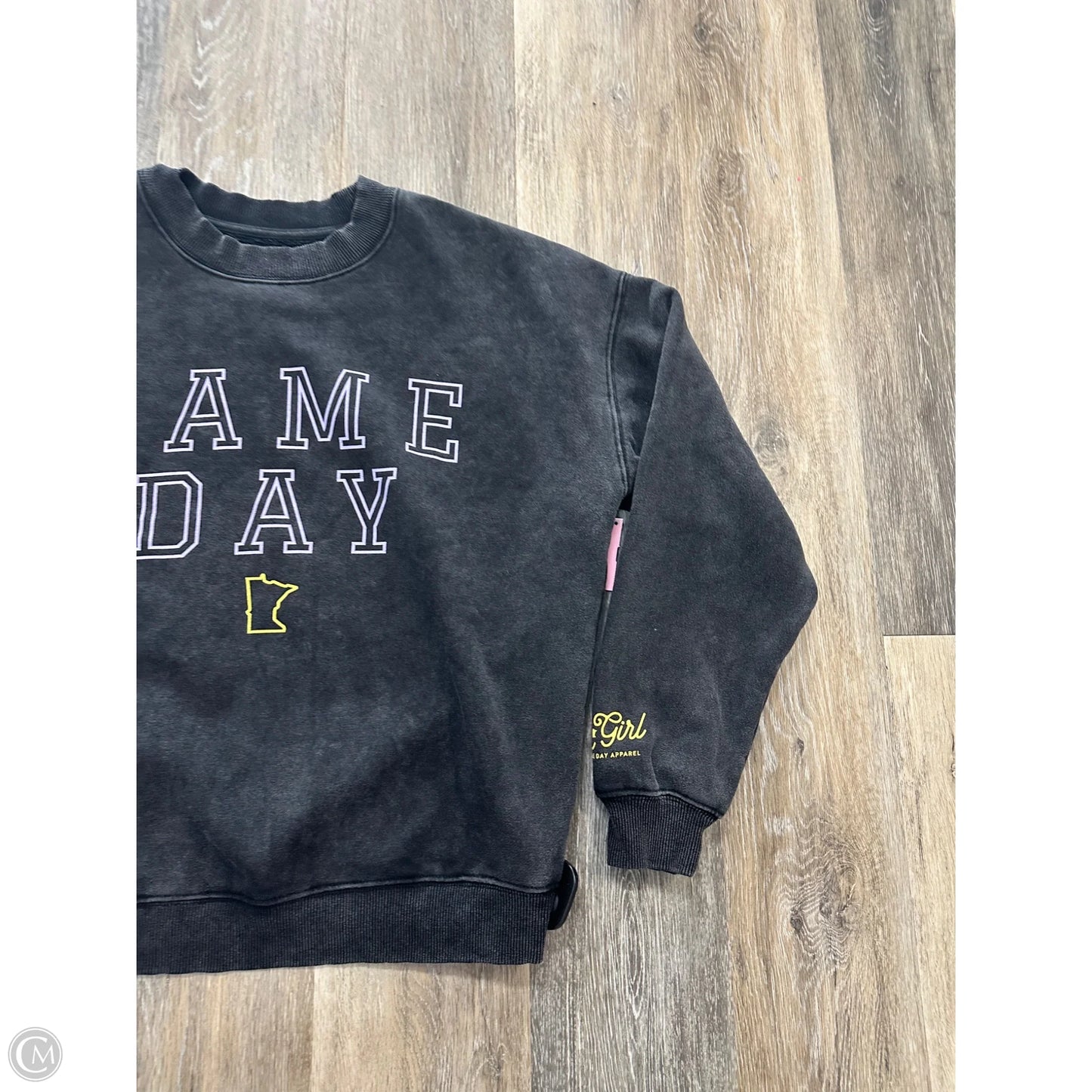 Sweatshirt Crewneck By Fangirl In Black, Size: S