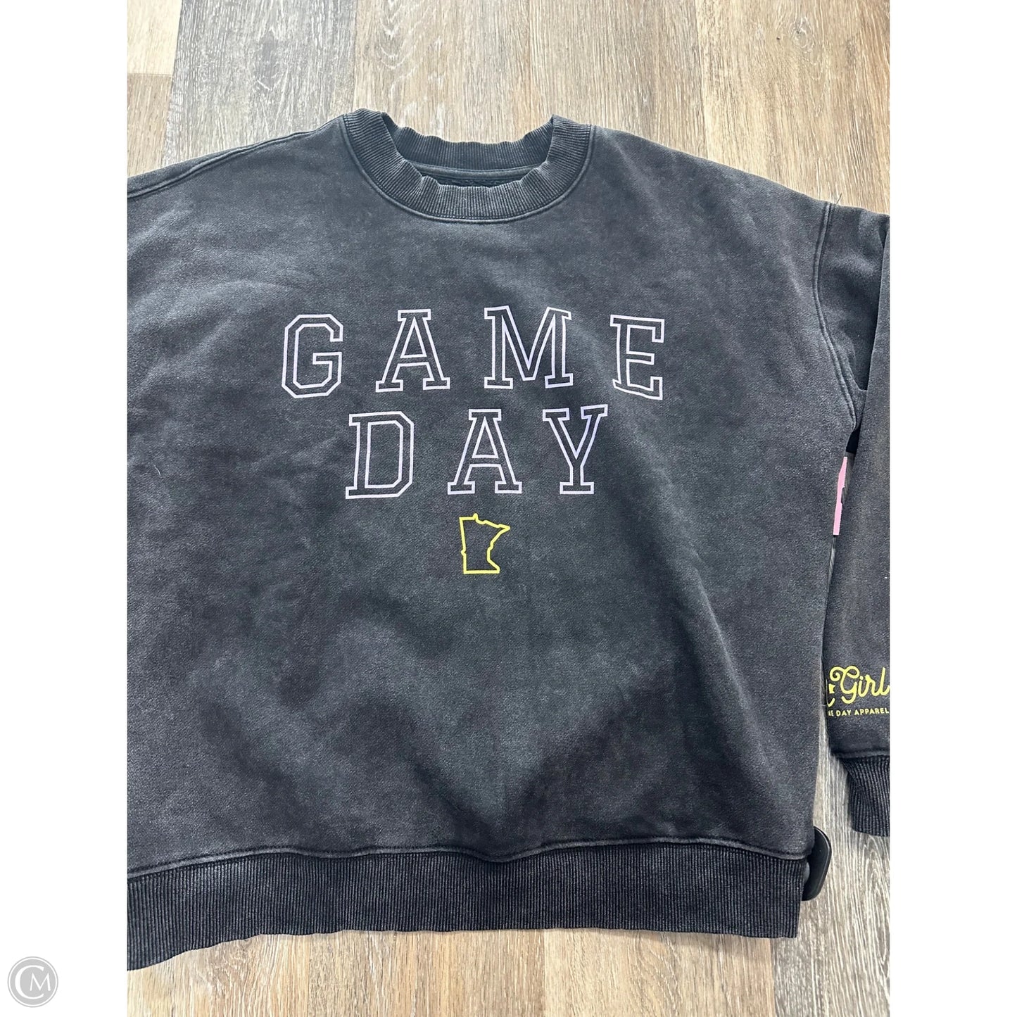 Sweatshirt Crewneck By Fangirl In Black, Size: S