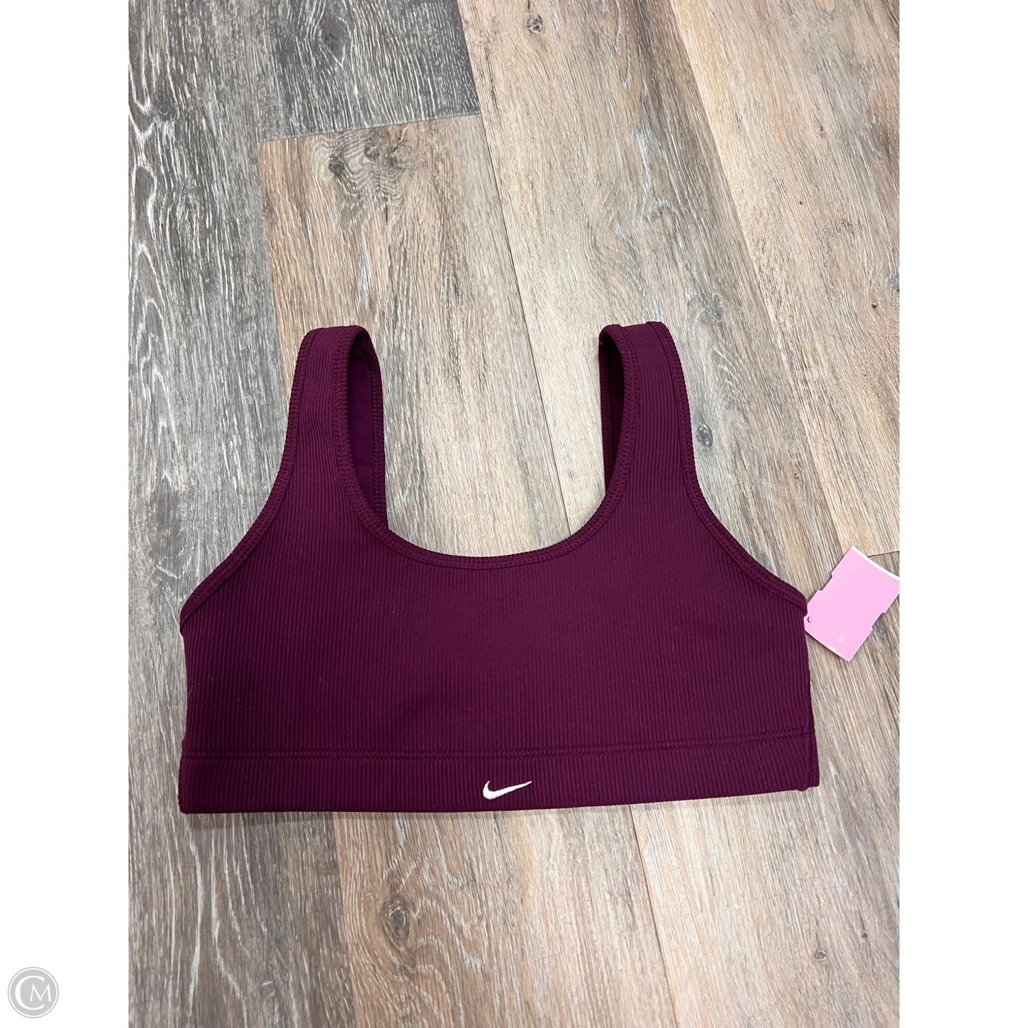 Athletic Bra By Nike Apparel In Purple, Size: S