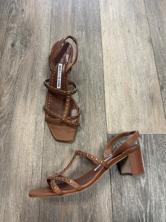 Sandals Designer By Manolo Blahnik  Size: 8