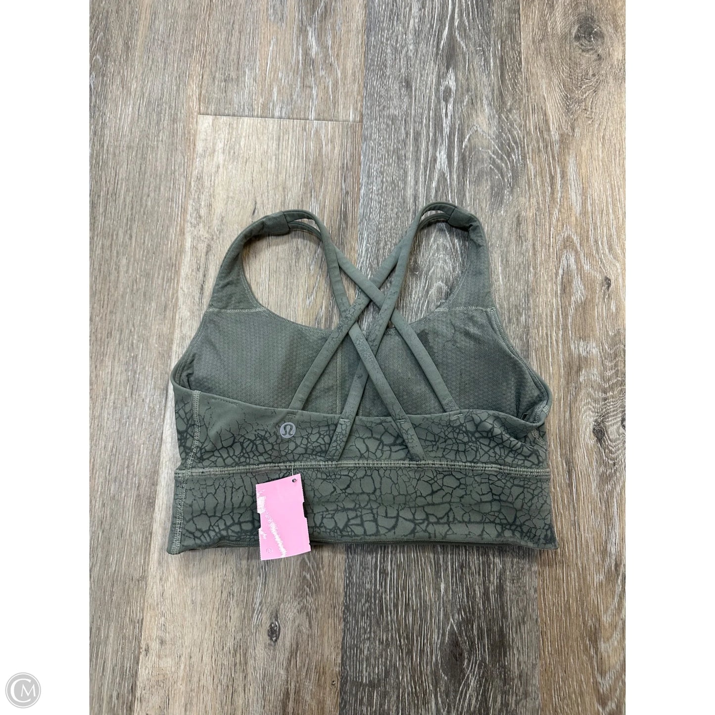 Athletic Bra By Lululemon In Green, Size: Xs
