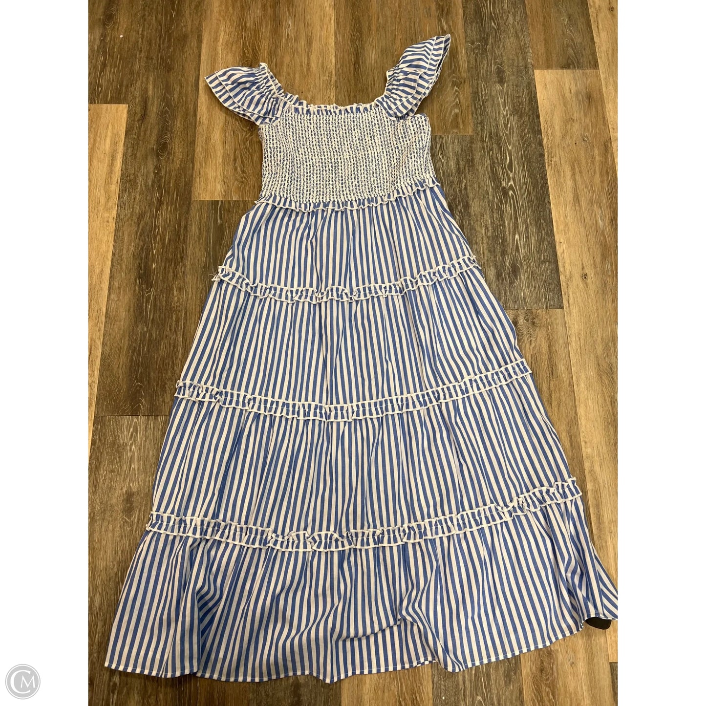 Dress Casual Maxi By First Love In Blue, Size: L