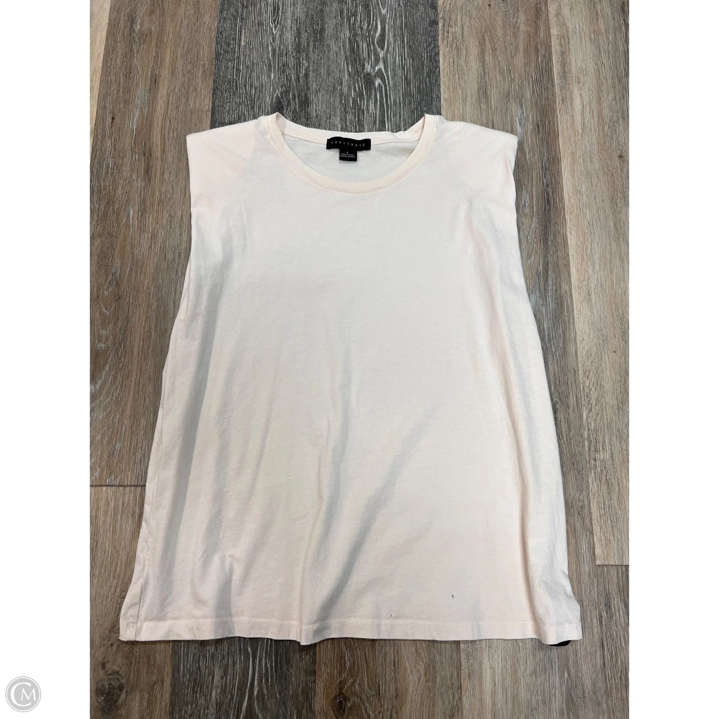 Top Sleeveless By Sanctuary In Tan, Size: L