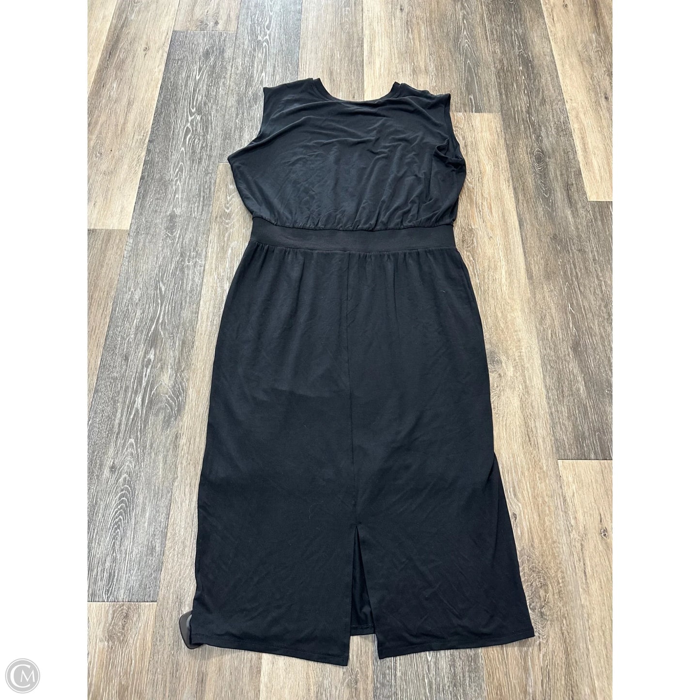 Dress Casual Maxi By Athleta In Black, Size: L