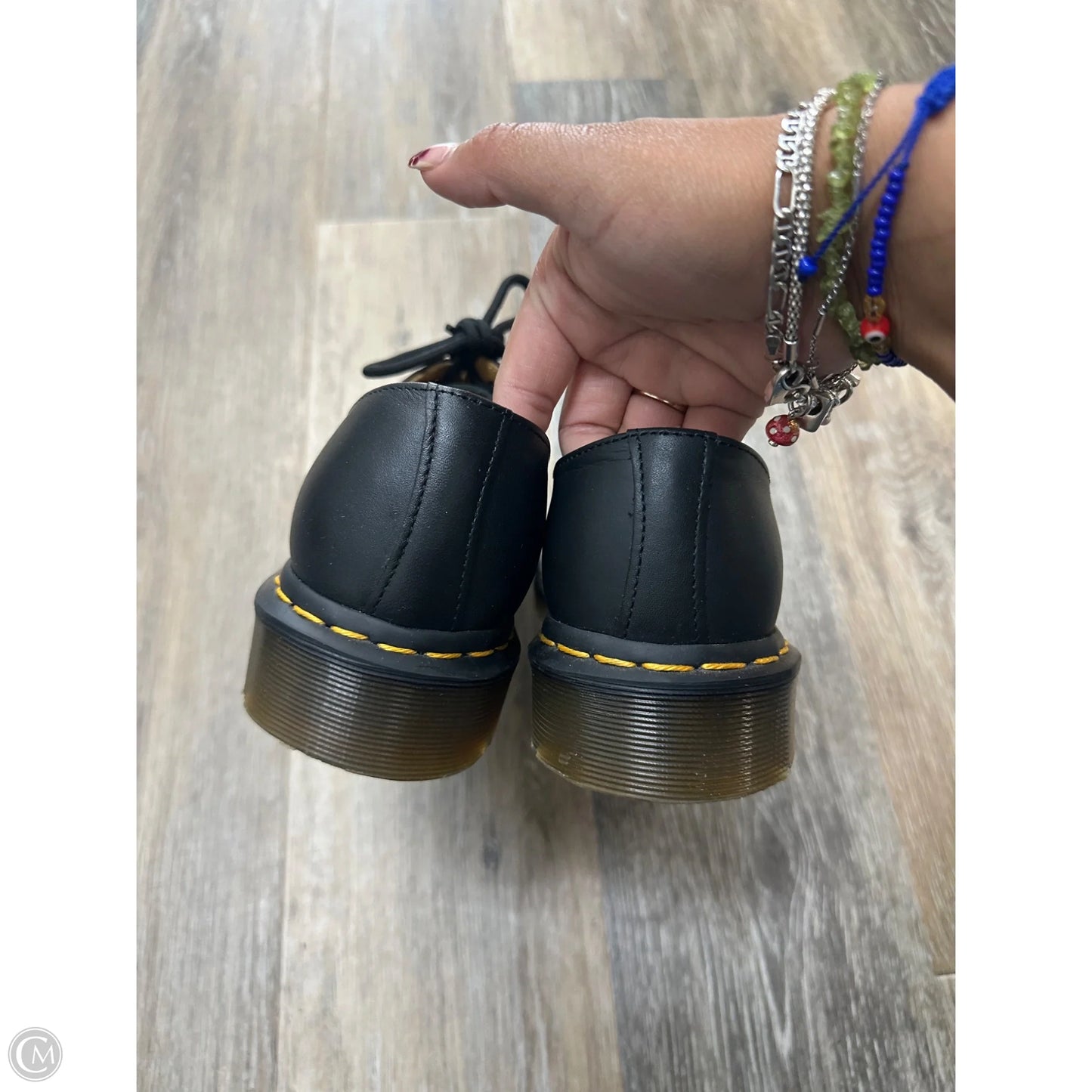 Shoes Flats By Dr Martens In Black, Size: 7