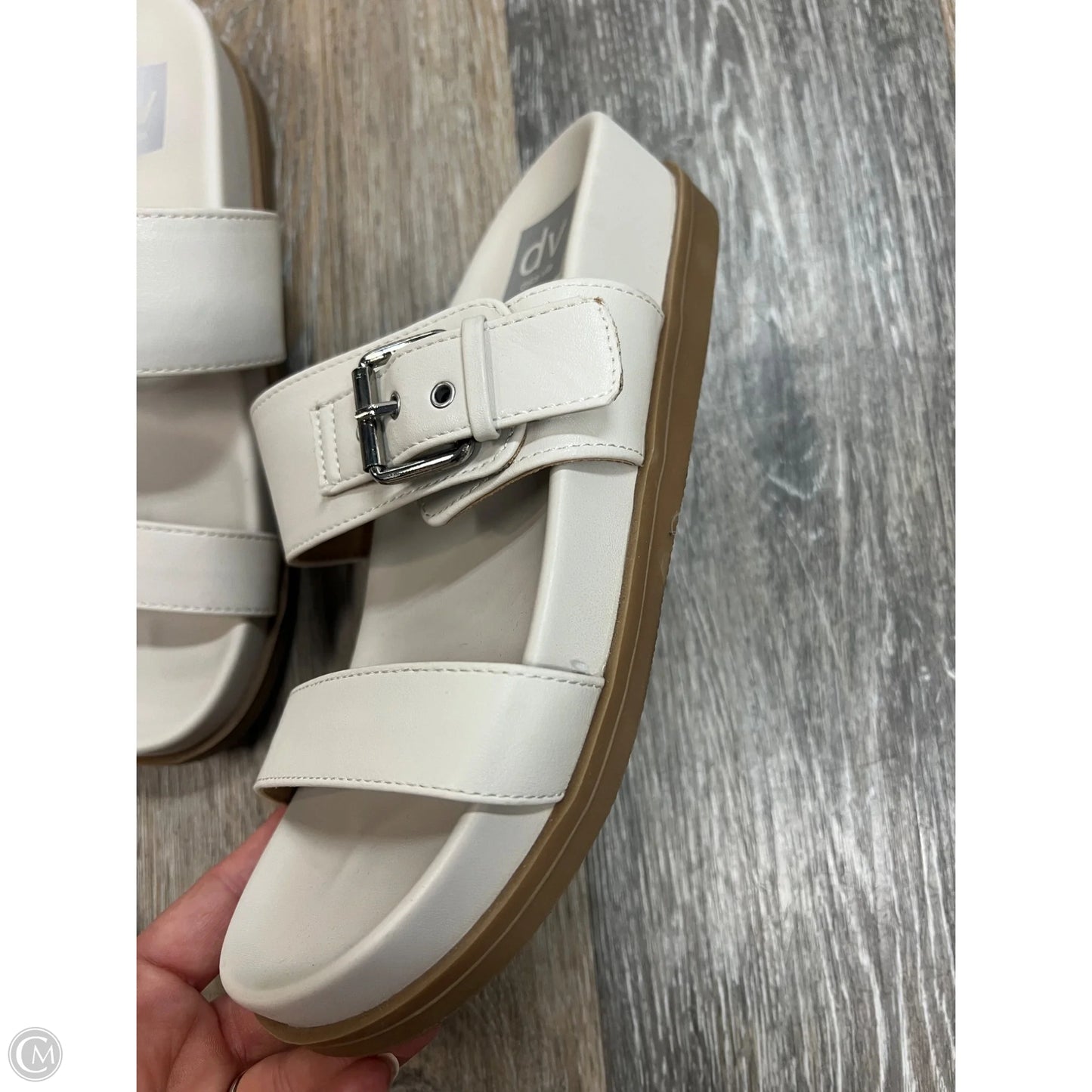 Sandals Flats By Dolce Vita In Grey, Size: 6.5