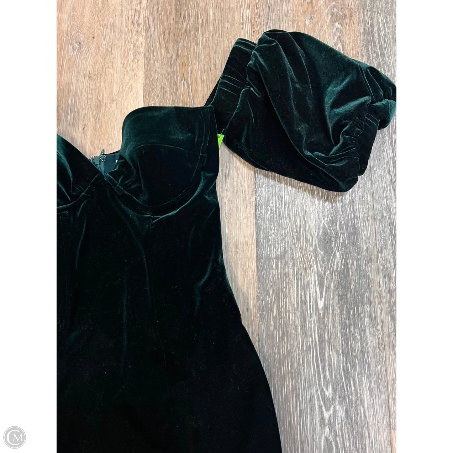 -Dress Party Midi By Oh Polly In Green, Size: 4