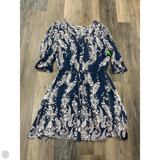 Dress Casual Short By Love Stitch In Blue, Size: S