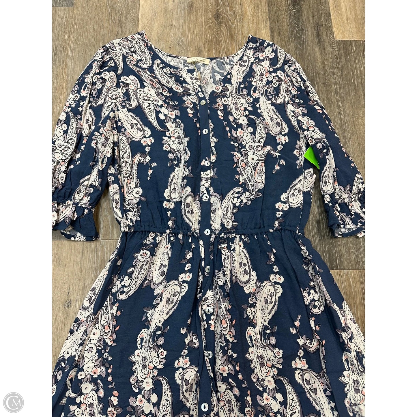 Dress Casual Short By Love Stitch In Blue, Size: S