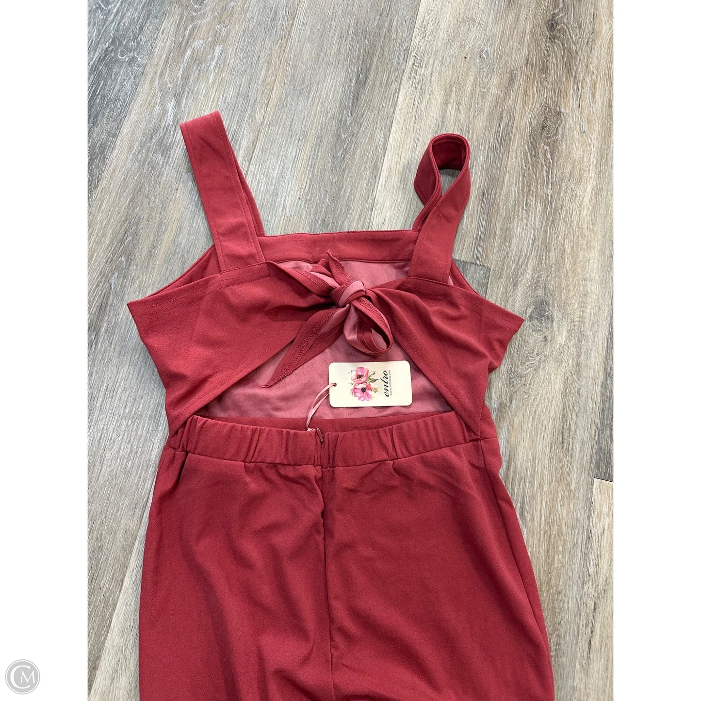 Jumpsuit By Entro In Red, Size: M