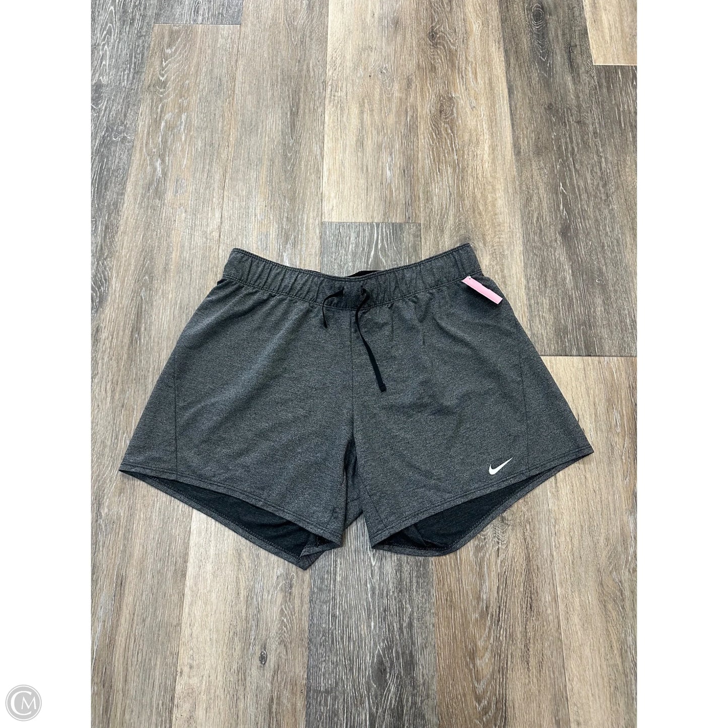 Athletic Shorts By Nike In Grey, Size: M