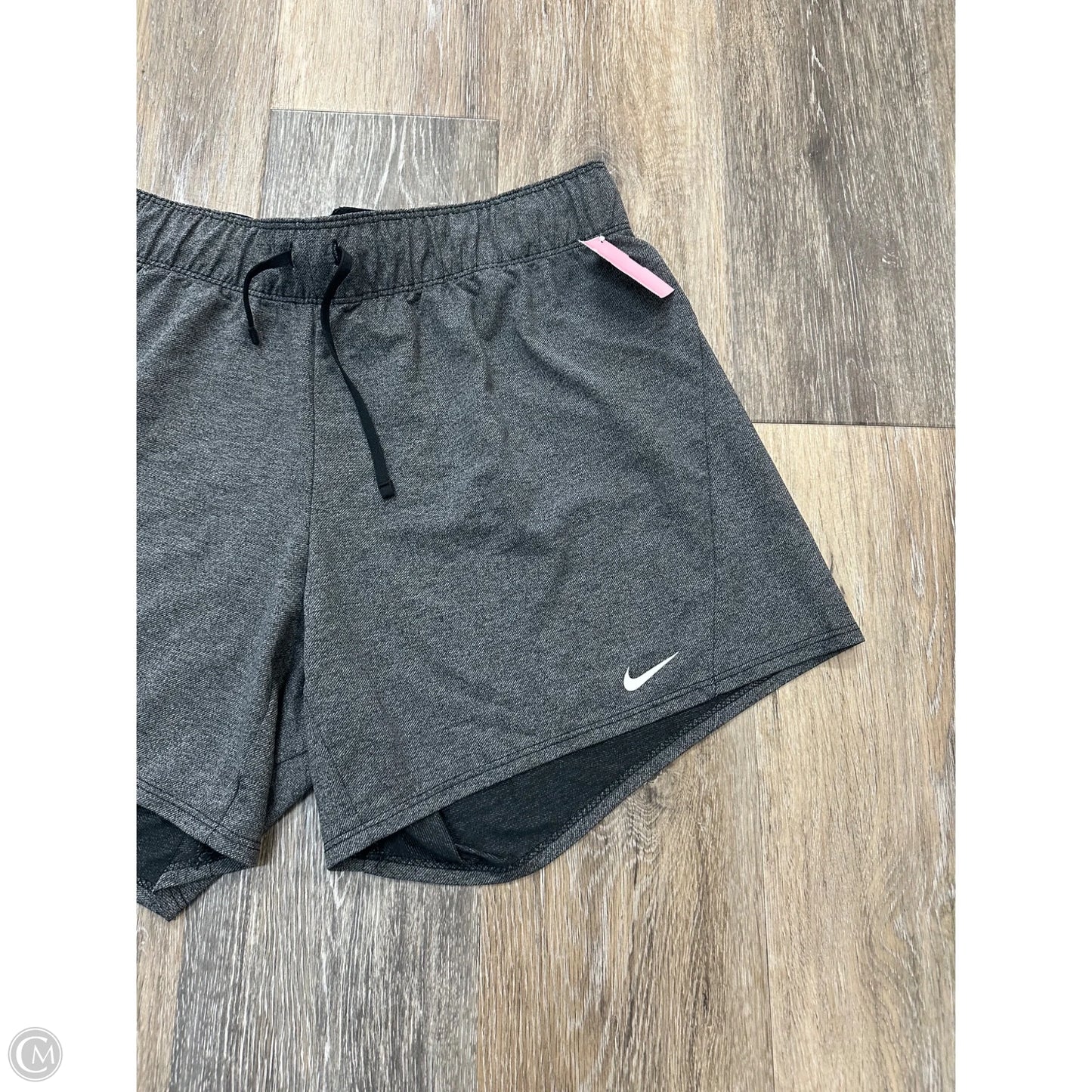 Athletic Shorts By Nike In Grey, Size: M