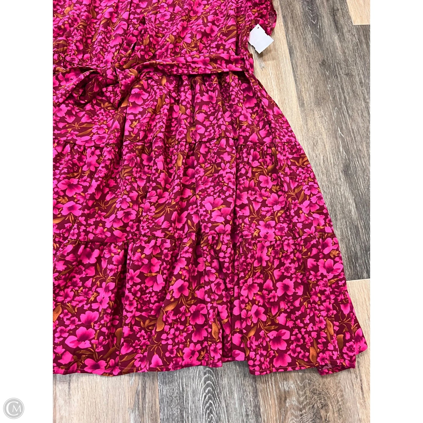 Dress Casual Midi By Jodifl In Pink, Size: 3x